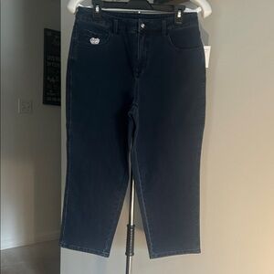 Dark Blue Denim Jeans